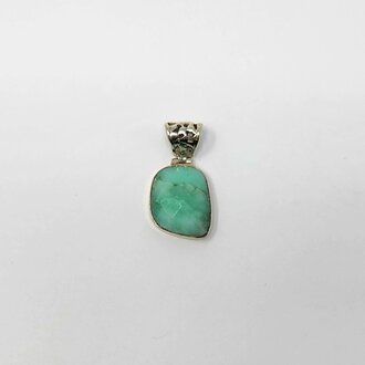 Turquoise Sterling Silver Pendant