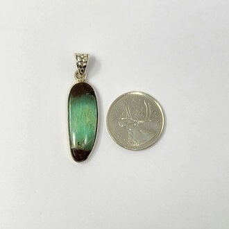 Turquoise Sterling Silver Pendant