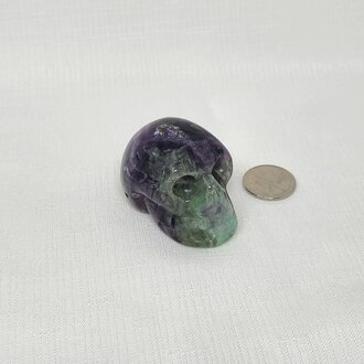Fluorite Skull