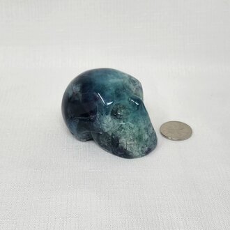 Fluorite Skull