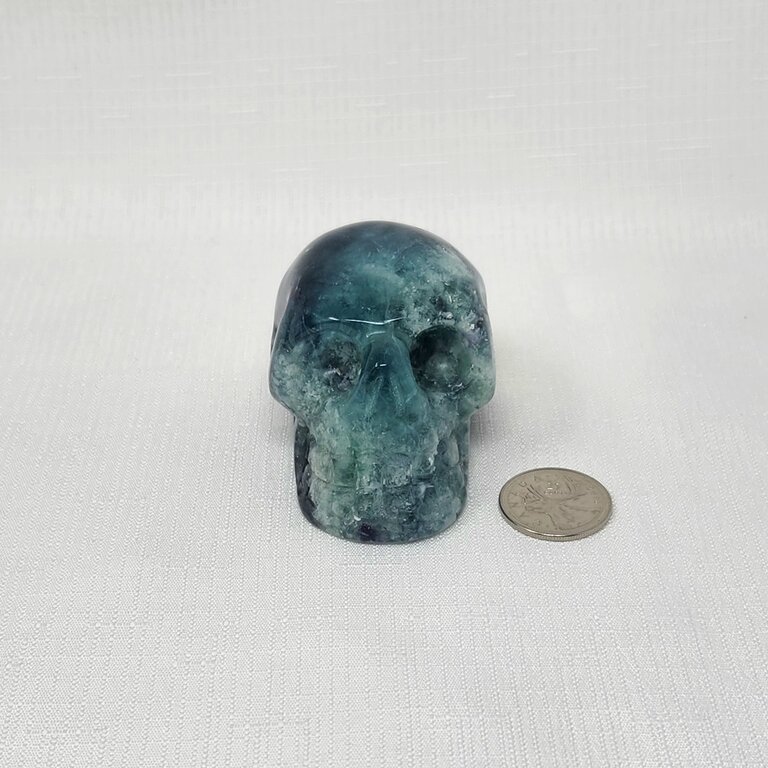 Fluorite Skull