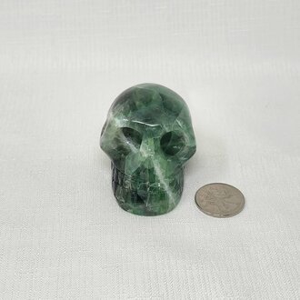Fluorite Skull