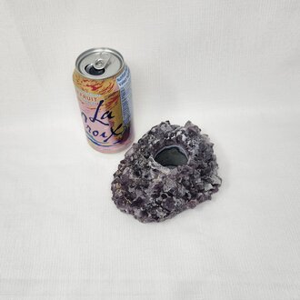 Amethyst Candle Holder