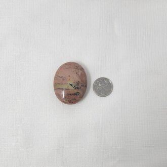 Pink Jasper Palm Stone