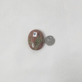 Pink Jasper Palm Stone