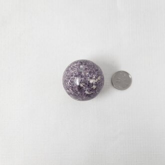 Lepidolite Sphere