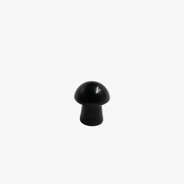 Obsidian Mini Mushroom