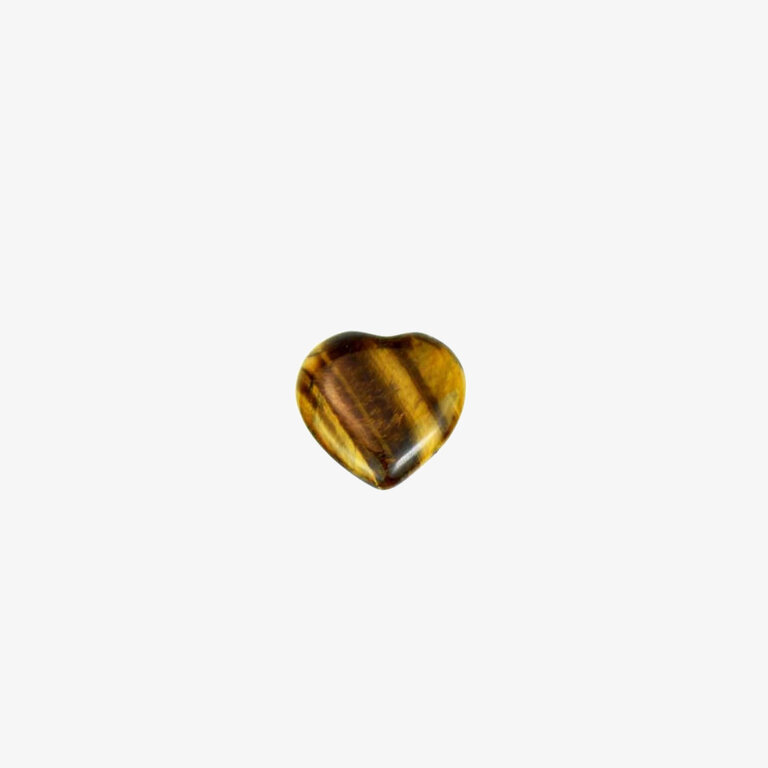 Tigers Eye Heart - Mini