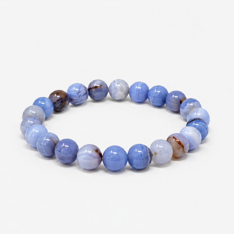 Blue Lace Agate Power Bracelet
