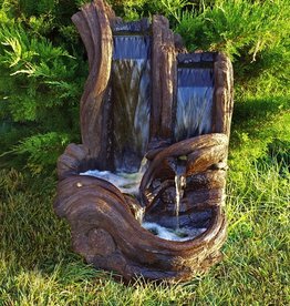 Henri Twin Logs Fountain