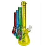 Chill Glass Chill Glass - 14" Colored Beaker Water Pipe