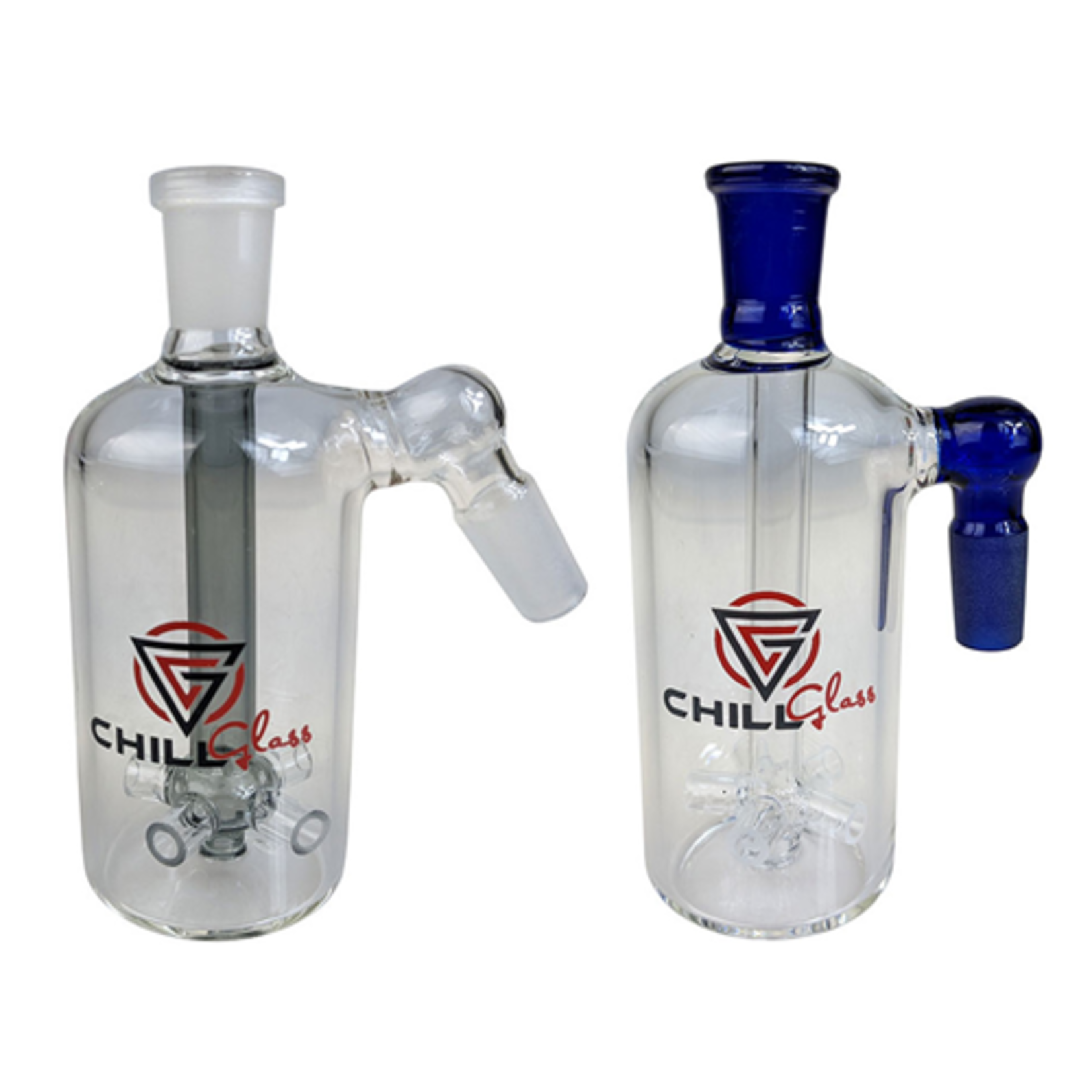 Chill Glass Chill Glass - Assorted Sprinkler Perc Ash Catcher - 14M/14F
