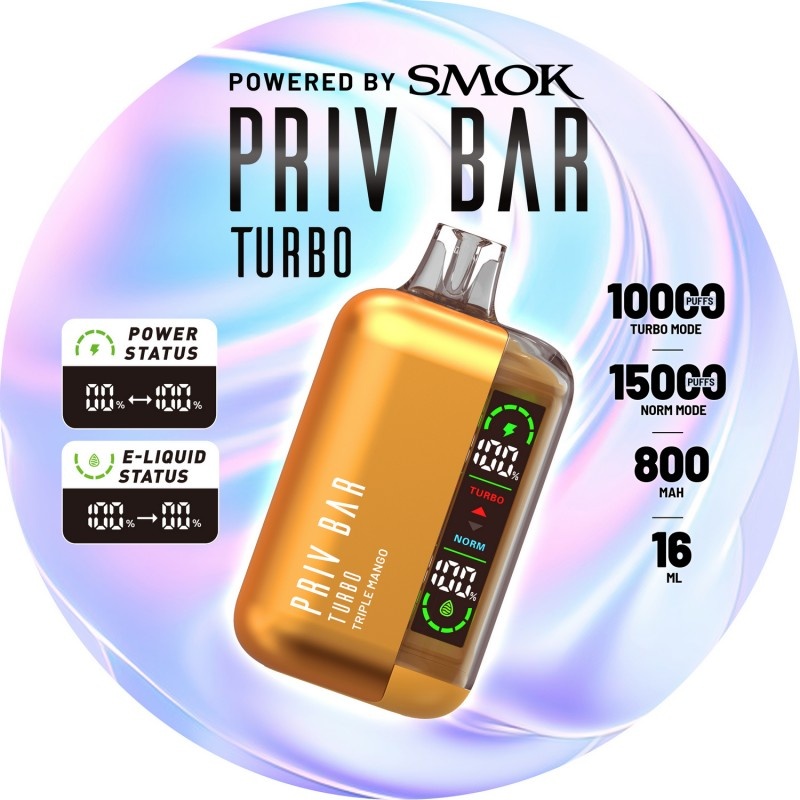 Smok SMOK Priv bar turbo 15k