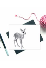 Le Nid - Baby Deer Greeting Card