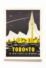 Secret Planet Screen Printed Poster - Toronto
