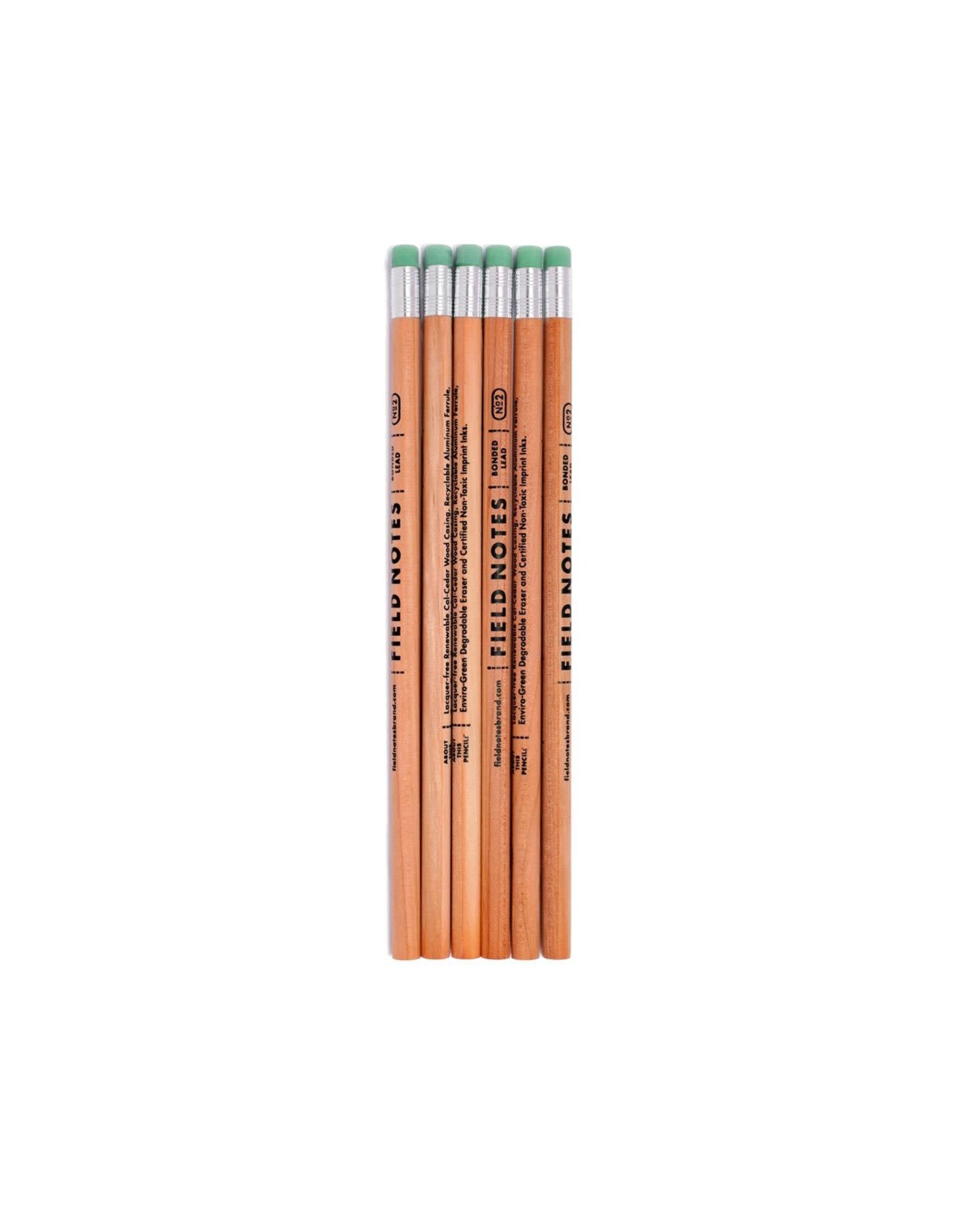 Field Notes - No. 2 Woodgrain Pencil 6-Pack