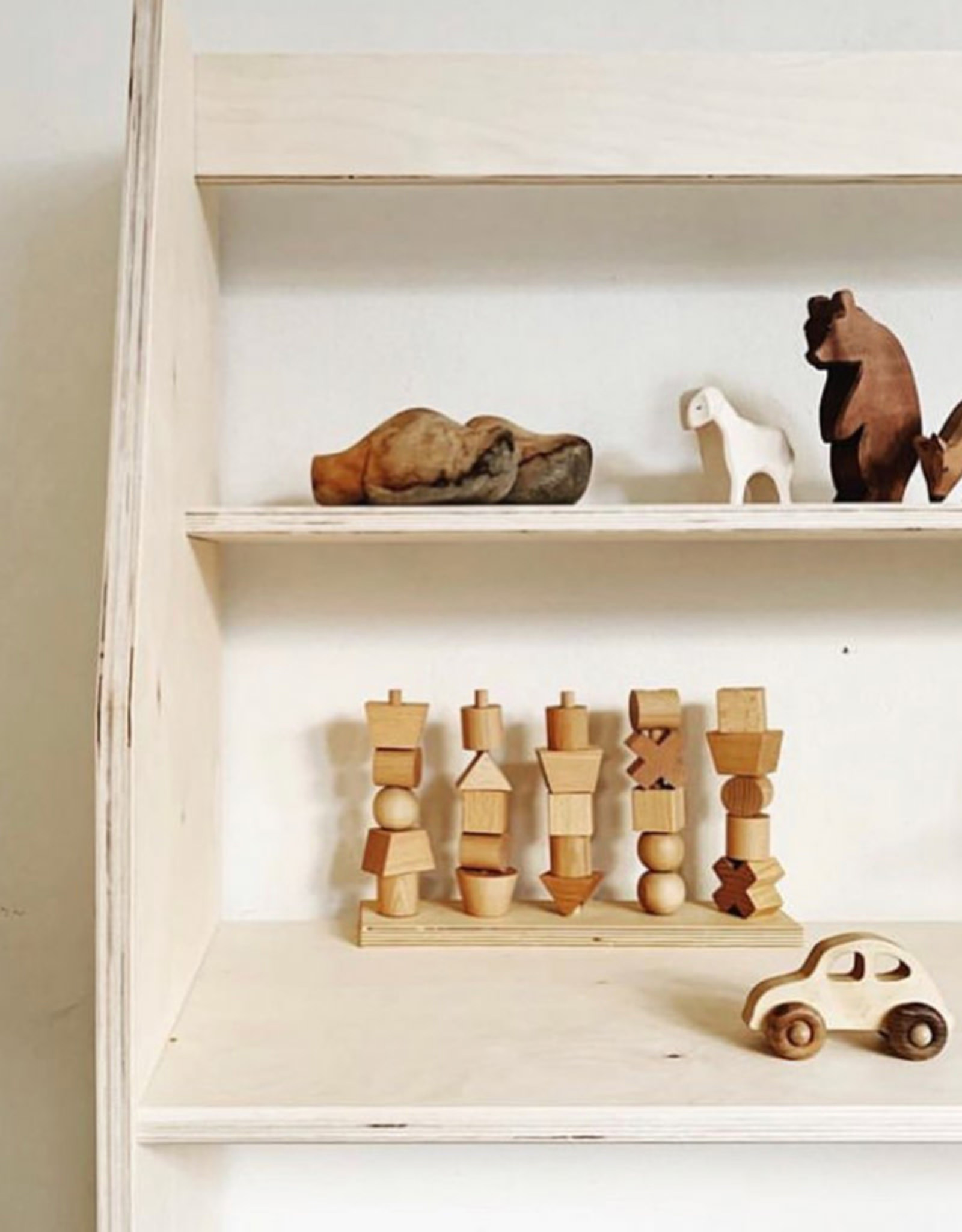 Handmade Natural Wooden Stacking Toy