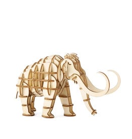 Kikkerland Kikkerland - Mammoth 3D Wooden Puzzle