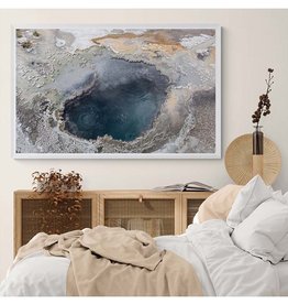 Alice Woods Original Photography Gallery Framed 47"x 30" Hot Spring