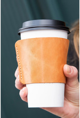 Dodo Leather Leather Cup Sleeve - Russet