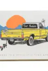 Porchlight Press- Wedding Truck Sunset Card