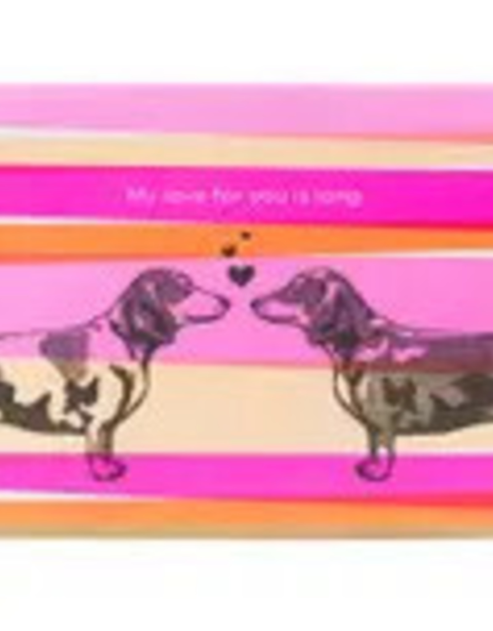 Porchlight Press- Weiner dog love Card