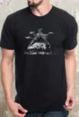 Black Lantern - T-shirt - Mountains Clouds & Triangles - Large