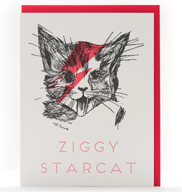 Porchlight Press- Ziggy Starcat Card