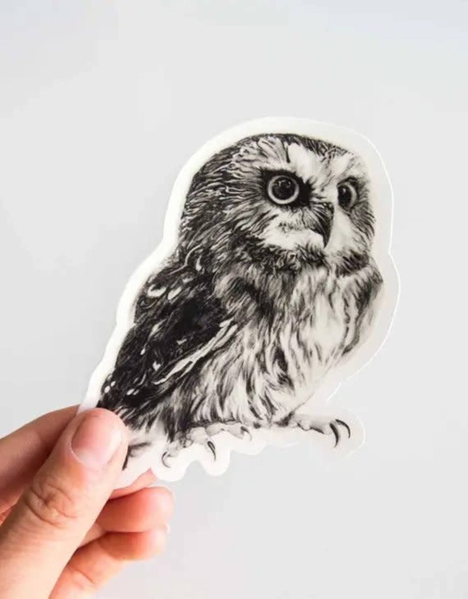 Owl Sticker - Pen and Paper