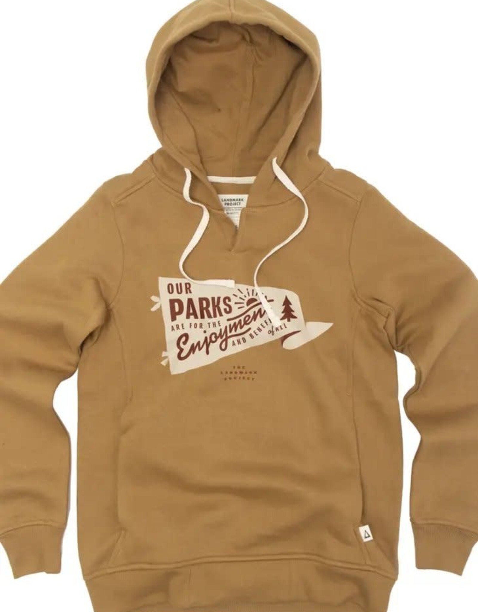 Park Pennant Forestry Hoodie  Bronze Small- The Land Mark Project
