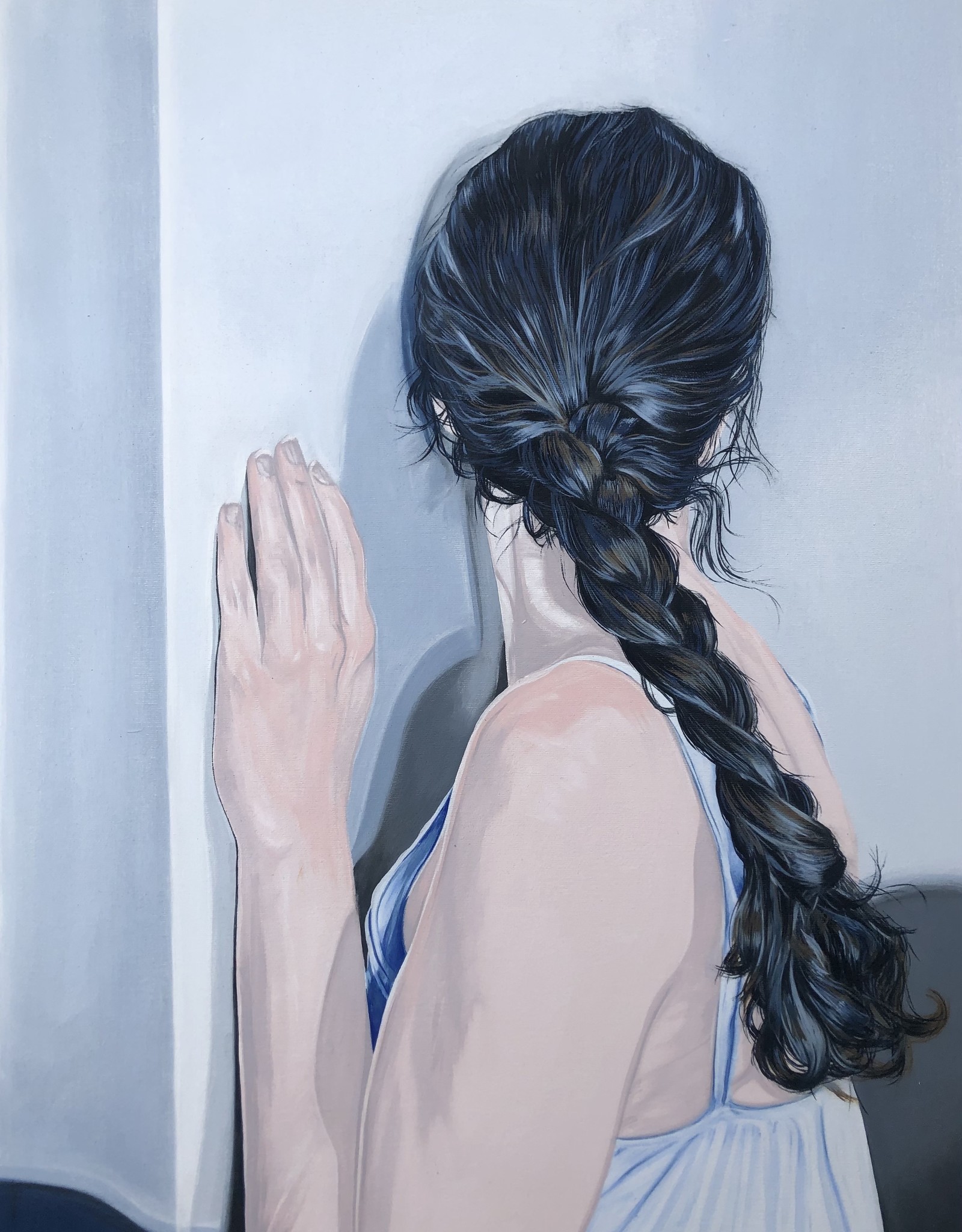 Tania Costa "Blue"  - 18" x 24"