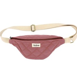 Quilted Fanny Pack (Pink) -  Hindbag