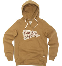 Park Pennant Forestry Unisex Hoodie Bronze Large - The Landmark Project
