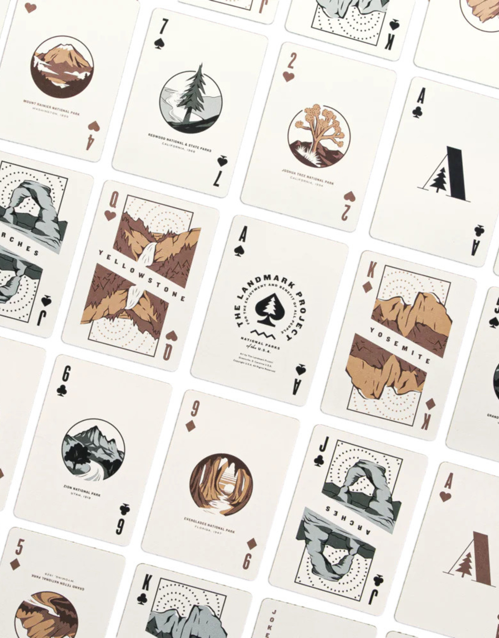 National Parks Playing Cards - The Landmark Project