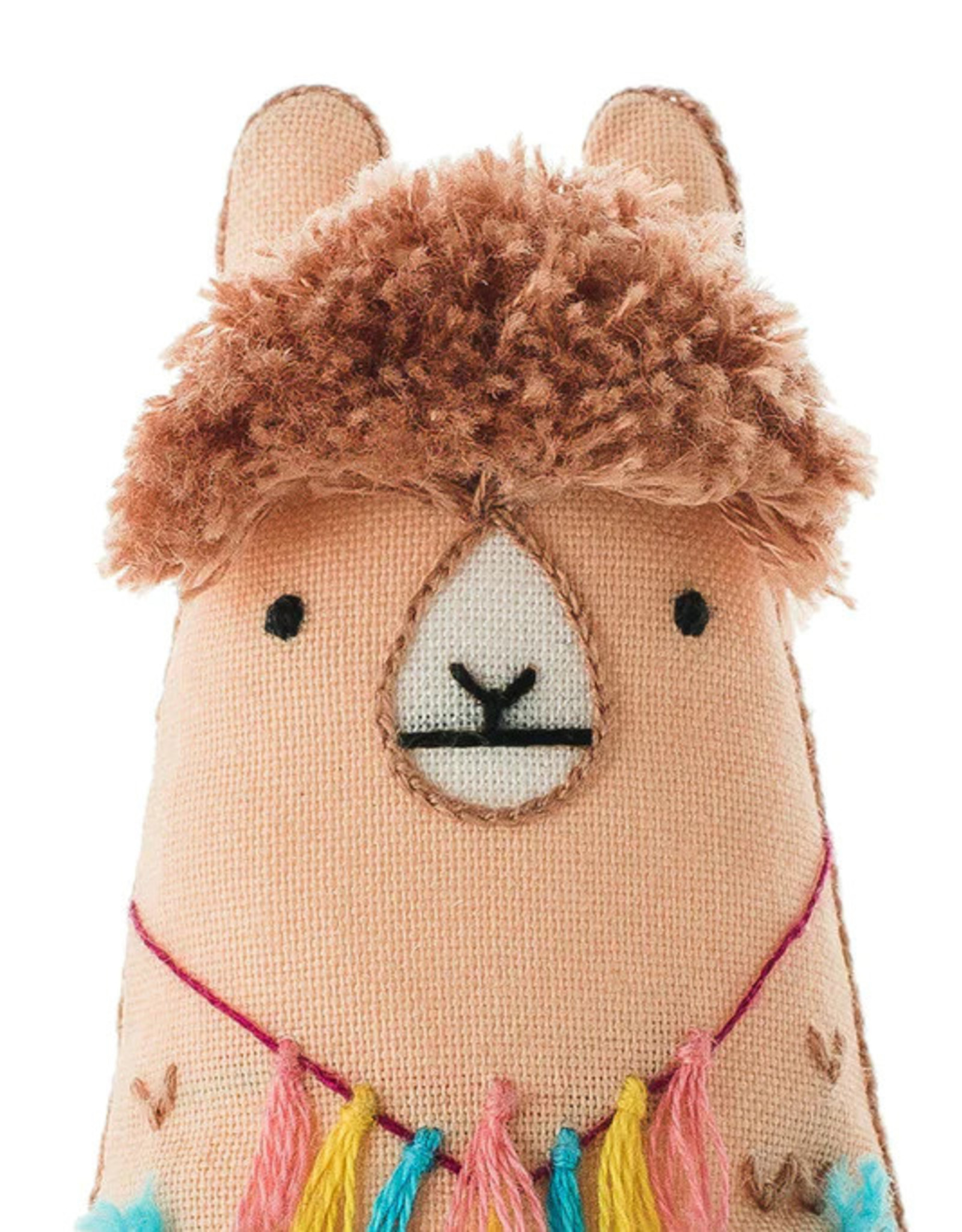 Kiriki D.I.Y Embroidered Doll Kit - Llama