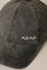 Fashion City Mama Baseball Cap-Black