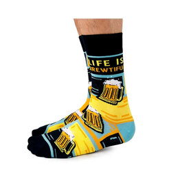 Uptown Socks Life is Brewtiful Socks