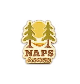 Amanda Weedmark Enamel Pin - Naps & Nature