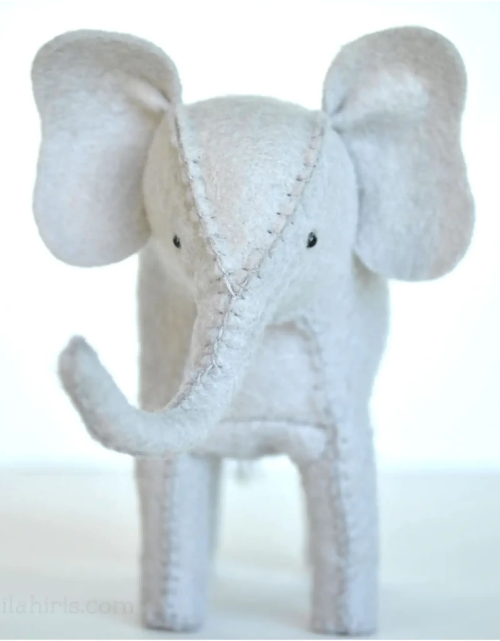 DIY Stuffed Grey Elephant Kit
