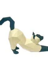 Low Poly Paper Kits - Cat Stretching