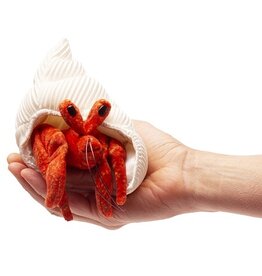 Folkmanis Folkmanis - Mini Hermit Crab Finger Puppet