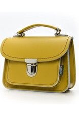Zatchels Zatchels - Luna Handmade Leather Bag - Yellow Ochre