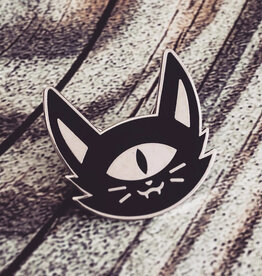 The Fabled Creative Co. Cyclops Cat Enamel Pin