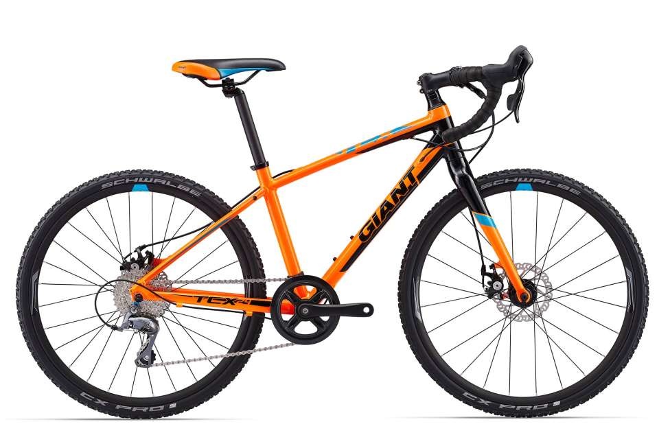 vélo de route junior Tcx Espoir 24 Orange