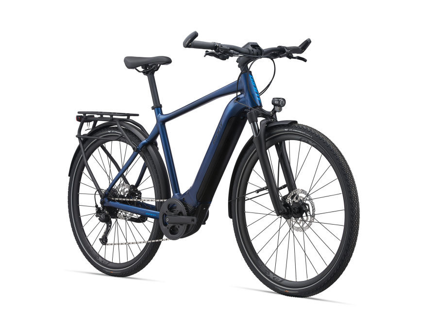 GIANT Explore E+ 2 Navy (barre droite) - Vélo électrique