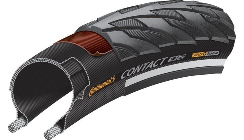 CONTINENTAL Contact 700 X 37 BW - Perle Fil