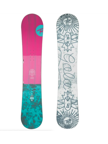 ROSSIGNOL Gala Rose/ Bleu - Planche à neige Femme