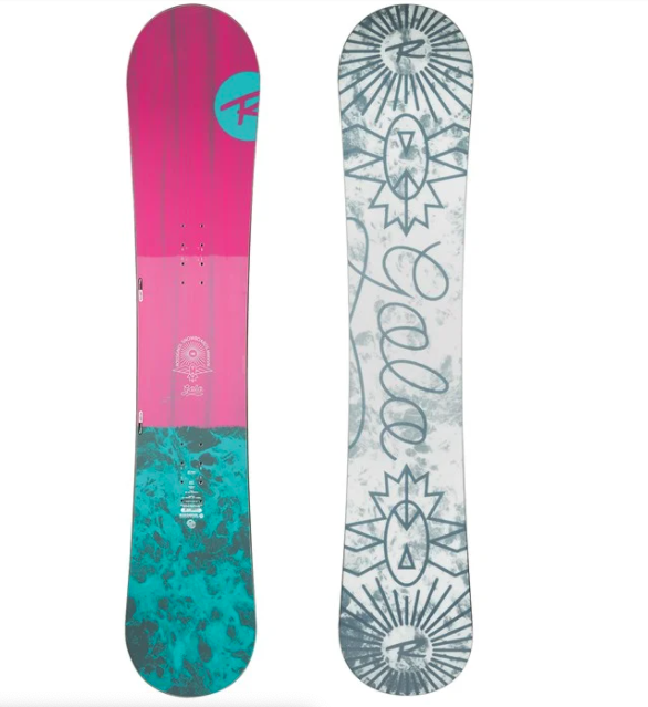 ROSSIGNOL Gala Rose/ Bleu - Planche à neige Femme