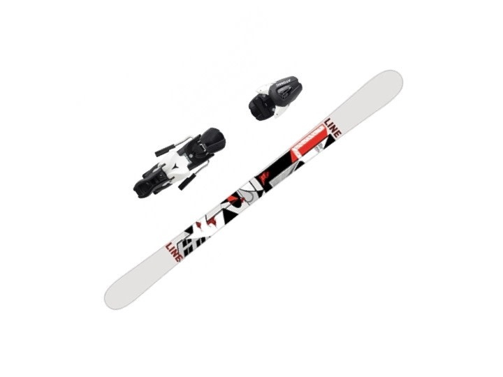 LINE Kit de ski Tom Wallisch Shorty + Fixation Atomic NL 7