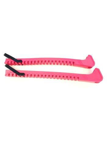 Adjustable plastic blade guard